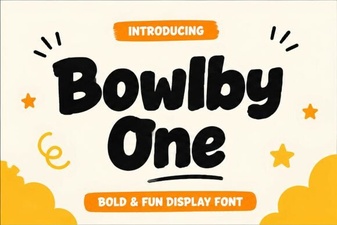Bowlby One Font: Clean, Creative Typography for Modern Design