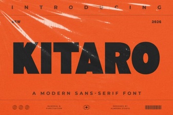Kitaro Font: Creative Design & Typography Ideas
