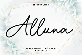 Alluna Font: Elegant Design for Creative Projects
