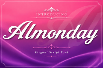 Almonday Font: Elegant & Versatile Design Tool