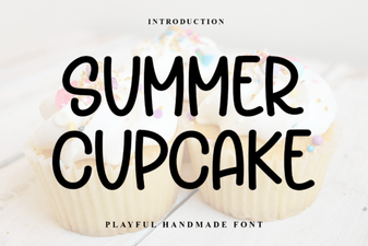 Summer Cupcake Font: Sweet Design Inspiration