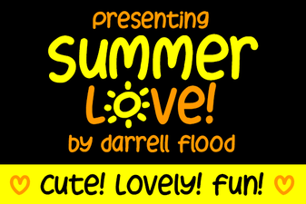 Summer Love Font: Creative Design Ideas